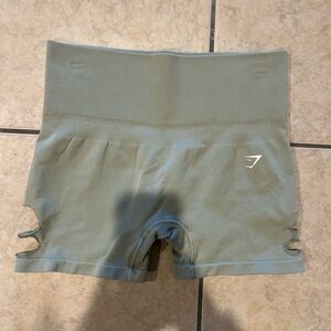 Seamless Olive Green Gymshark Women's Shorts
